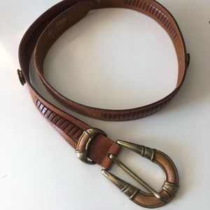 Made in Italy leather belt